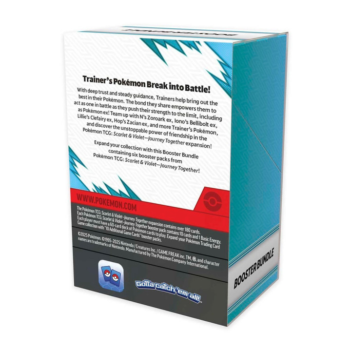 Pokemon TCG Journey Together Booster Bundle Ingles