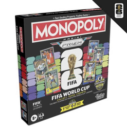 Panini Prizm Copa del Mundo 2026 Monopoly Tablero de Juego