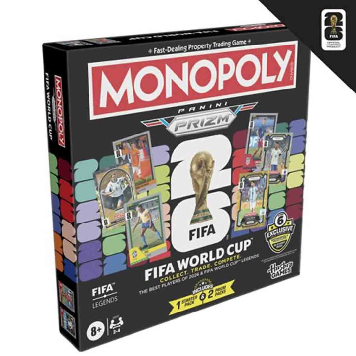 Panini Prizm Copa del Mundo 2026 Monopoly Tablero de Juego