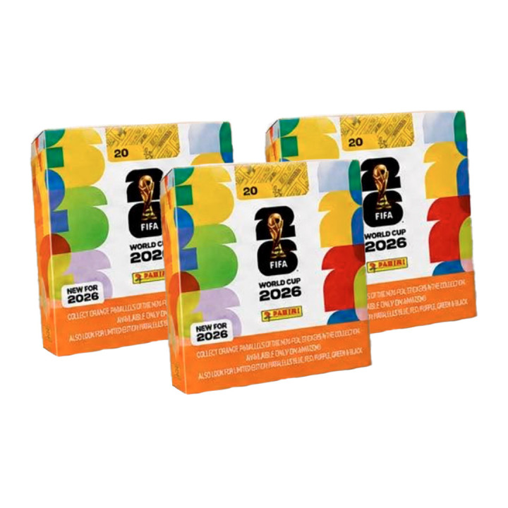 Break #1 - Pack 3 Cajas Exclusivas Amazon Orange Paralelas
