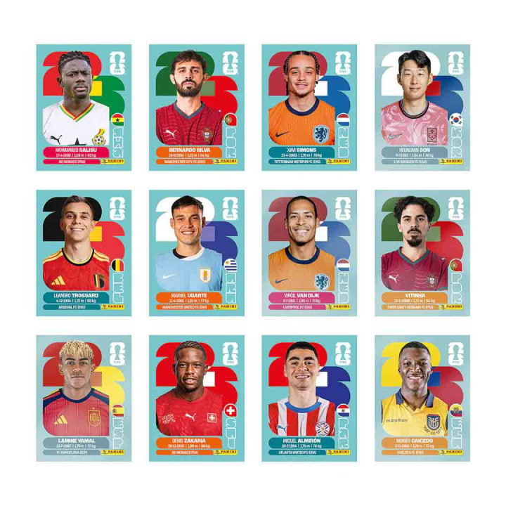 Escoge tu stickers Mundial 2026